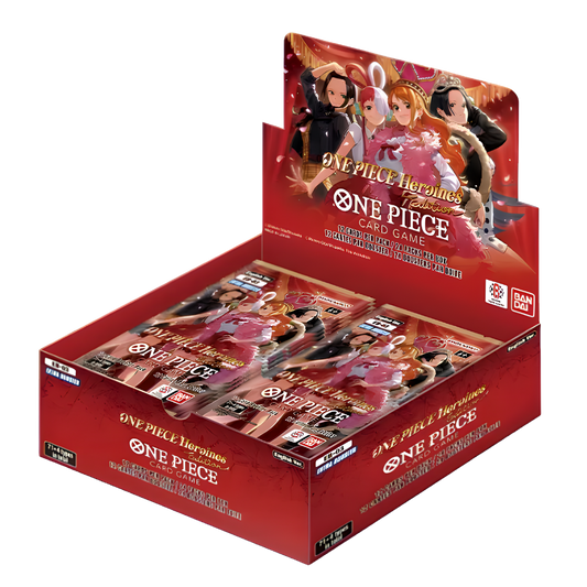 One Piece Card Game – EB03: One Piece Heroines Edition – Extra Booster Display (Anglais)