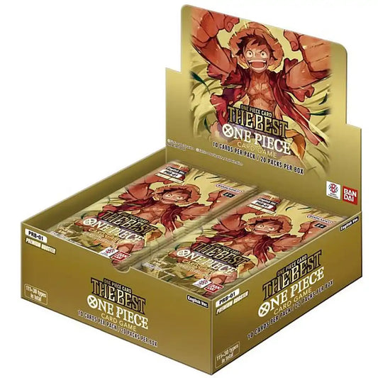One Piece Card Game – PRB01 The Best – Premium Booster Display (Anglais)