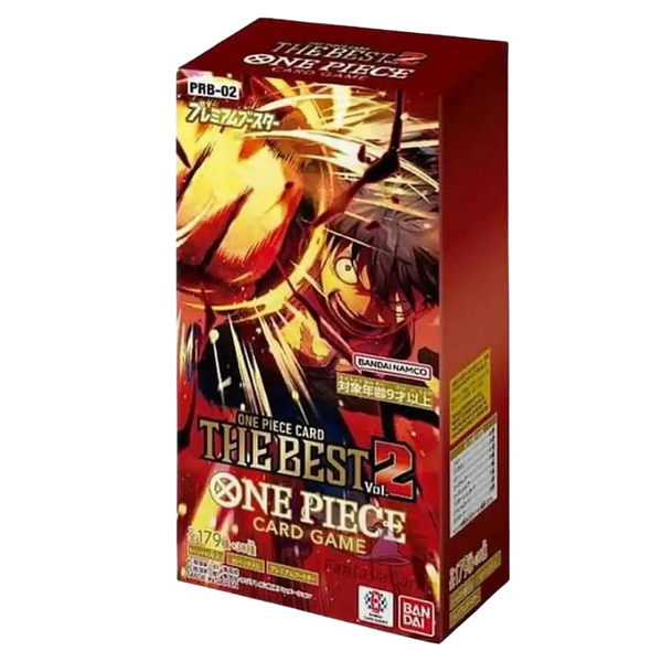 One Piece Card Game – PRB02 One Piece Card The Best (Japonais) – Premium Booster Display