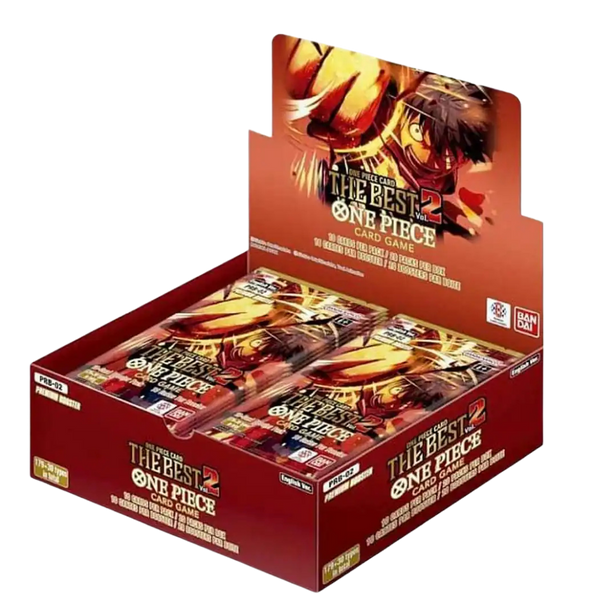 One Piece Card Game : PRB02 – The Best (Premium Booster Display, 20 Packs) – Anglais