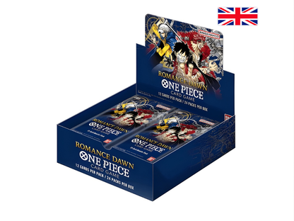 One Piece Card Game – OP01 Romance Dawn – (Anglais) - Booster Display