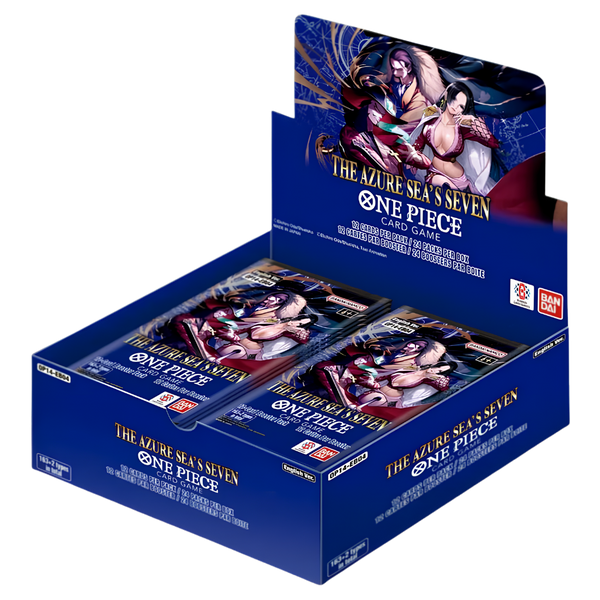 One Piece Card Game – OP14-EB04: The Azure Sea's Seven – Booster Display