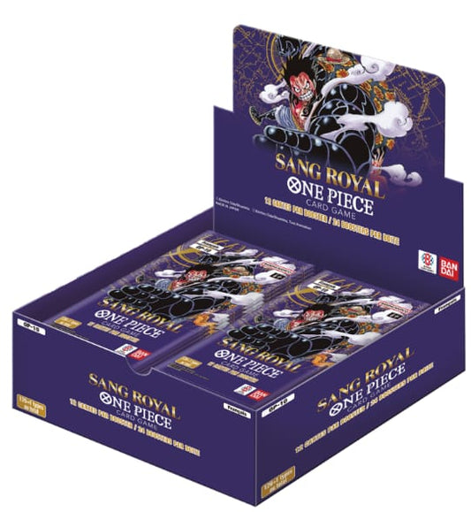 One Piece Card Game : OP10 – Sang Royal – Booster Display FR (24 Packs)