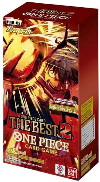 One Piece Card Game – PRB02 One Piece Card The Best (Japonais) – Premium Booster Display