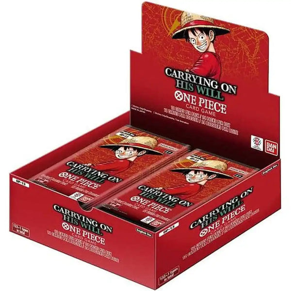 One Piece Card Game: OP13 – Carrying On His Will (Booster Display, 24 Packs) – English