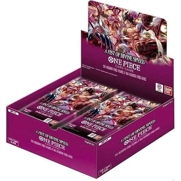 One Piece Card Game – OP11 A Fist of Divine Speed – Booster Display (English)