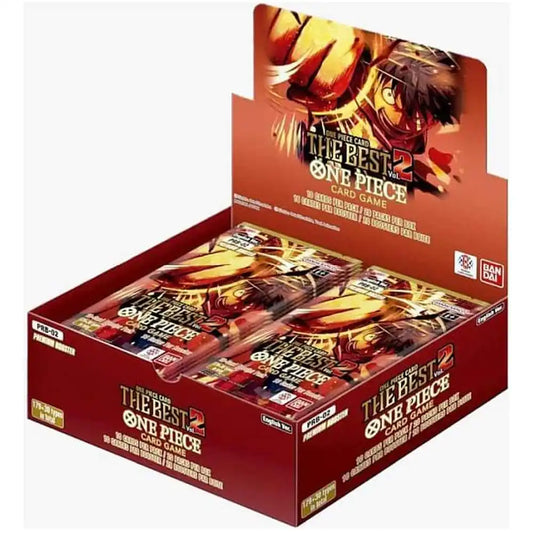 One Piece Card Game : PRB02 – The Best (Premium Booster Display, 20 Packs) – Anglais