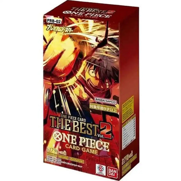 One Piece Card Game – PRB02 One Piece Card The Best (Japanese) – Premium Booster Display