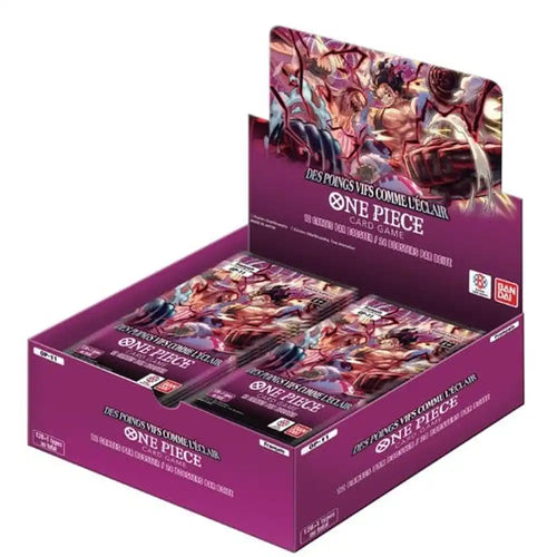 One Piece Card Game : OP11 – Des Poings Vifs comme l’Éclair – Booster Display FR (24 Packs)