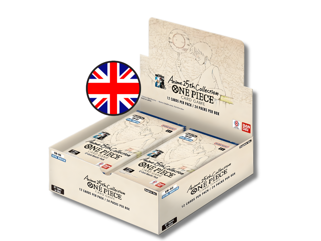 One Piece Card Game – EB02 Anime 25th Collection – (Anglais) - Booster Display