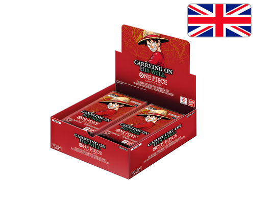 One Piece Card Game: OP13 – Carrying On His Will (Booster Display, 24 Packs) – English