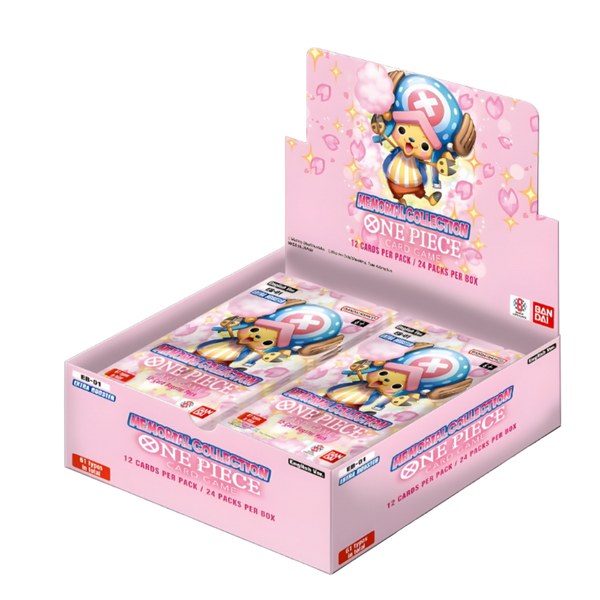 One Piece Card Game – EB01 Memorial Collection – Booster Display (Anglais)