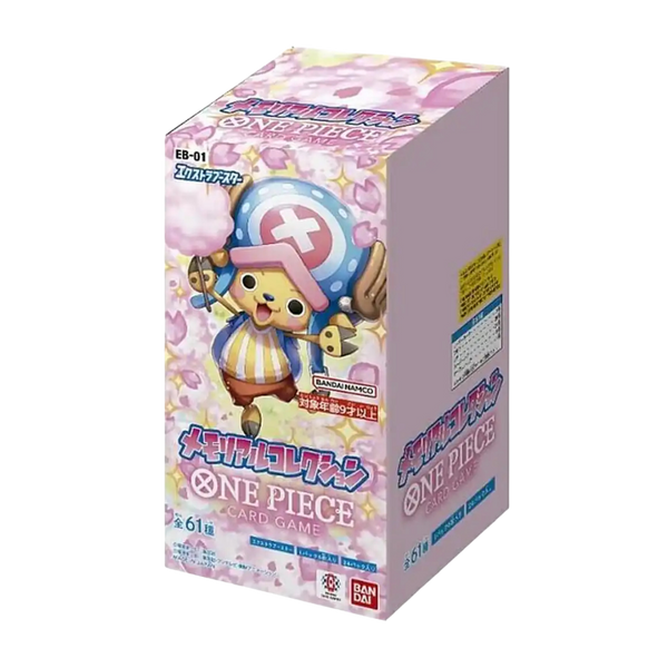 One Piece Card Game – EB01 Memorial Collection (Japonais) – Booster Display