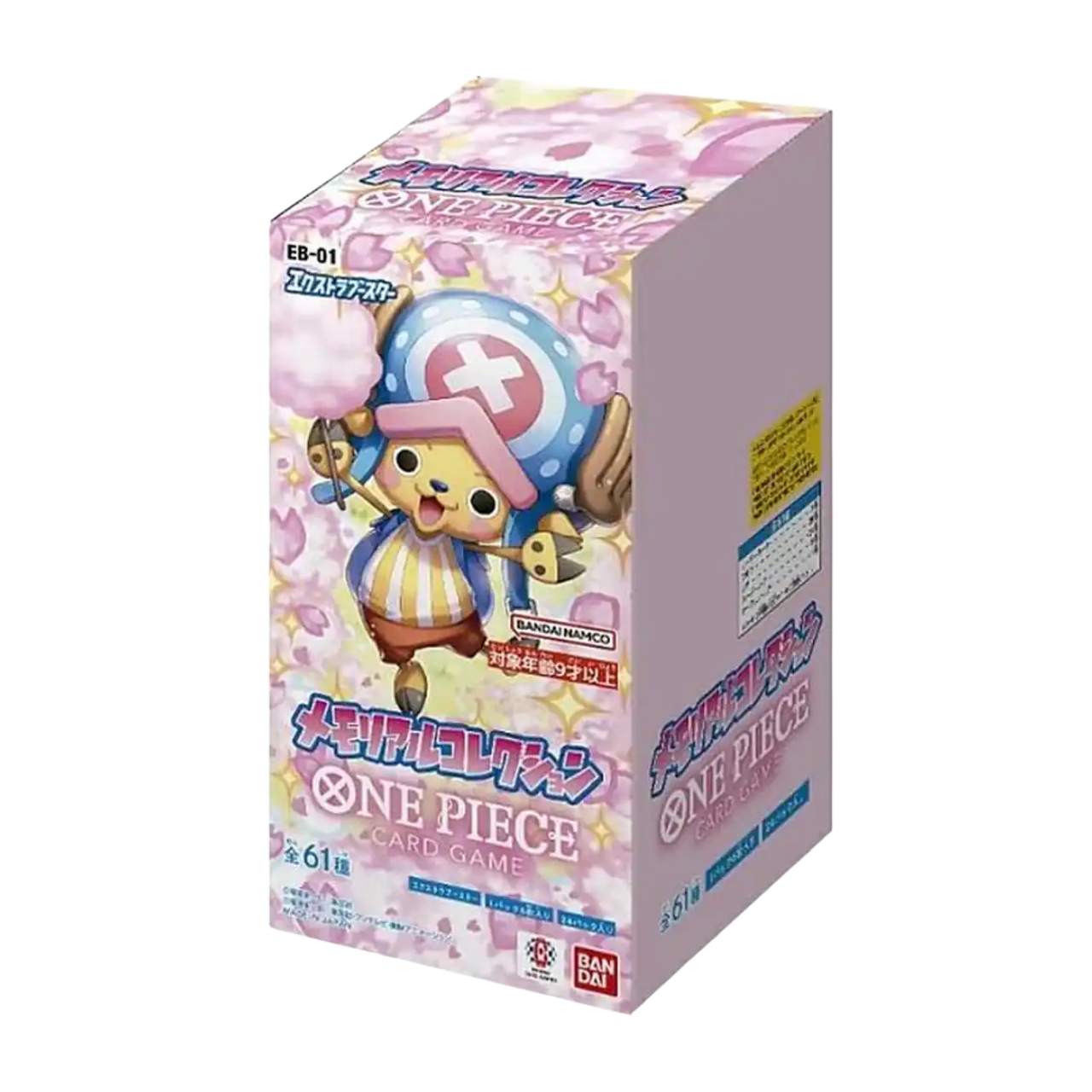 One Piece Card Game – EB01 Memorial Collection (Japonais) – Booster Display