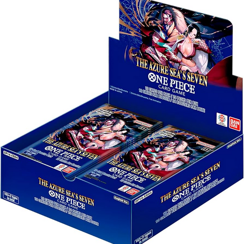 One Piece Card Game – OP14-EB04: The Azure Sea's Seven – Booster Display (Francais)