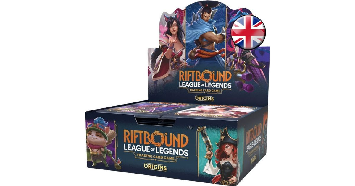 League of Legends - League of Legends - Box of - 24 Boosters - Riftbound - Box of 24 Boosters - Origins (English)