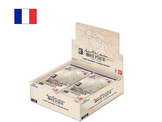 One Piece Card Game – EB02 Anime 25th Collection (Japonais) – Booster Display