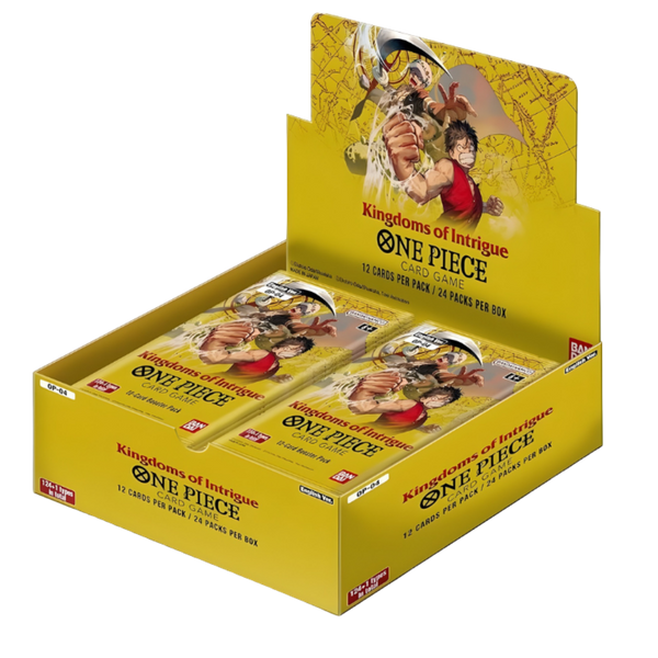 One Piece Card Game – OP04 Kingdoms Of Intrigue – Booster Display (Anglais)