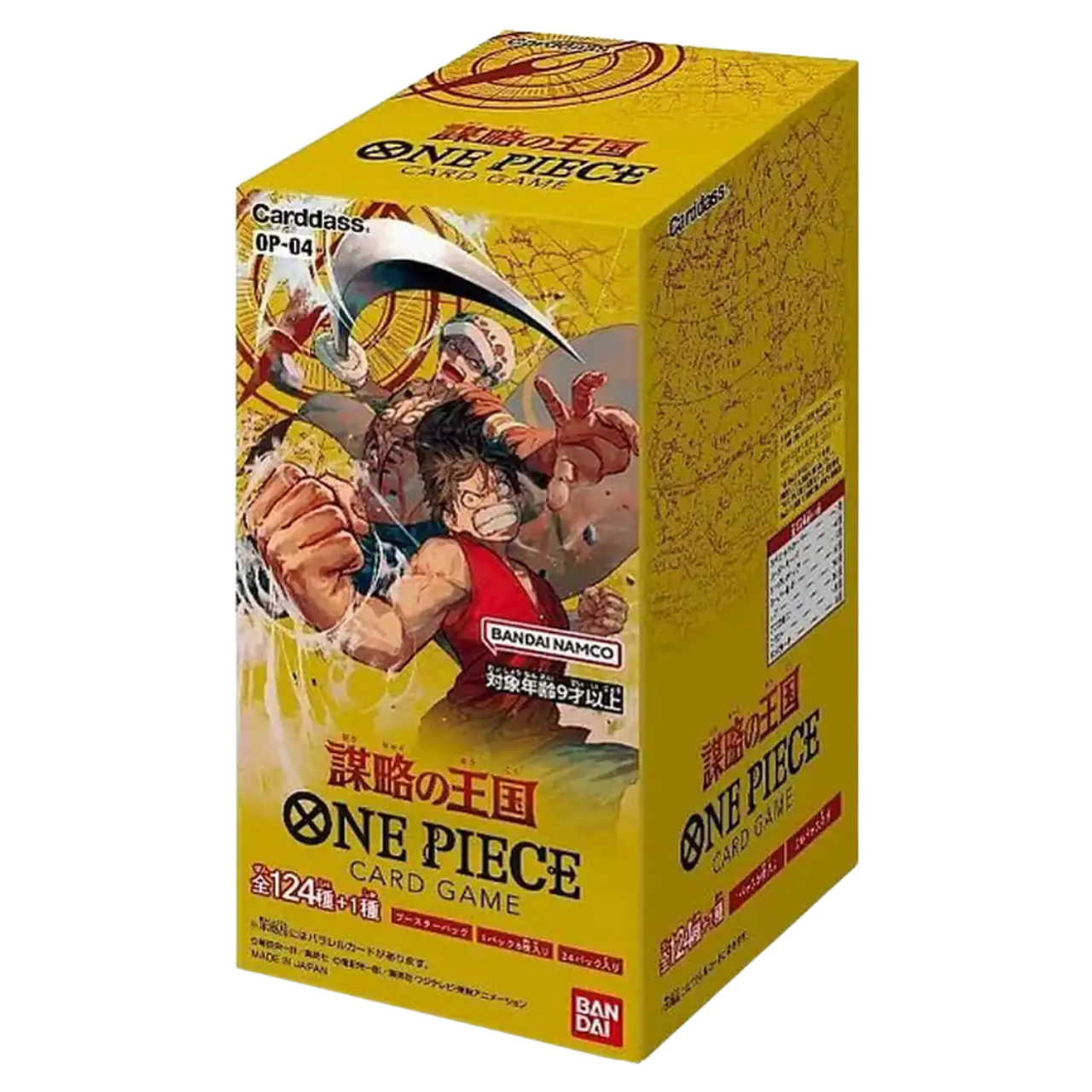 One Piece Card Game – OP04 Kingdoms of Intrigue – Booster Display (Japonais)