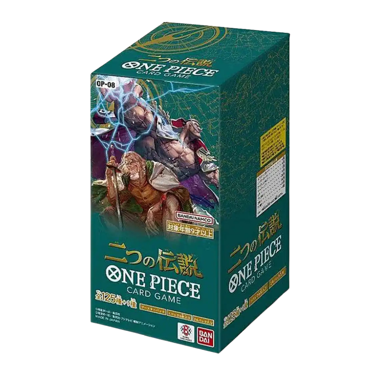 One Piece Card Game – OP08 Two Legends (Japonais) – Booster Display