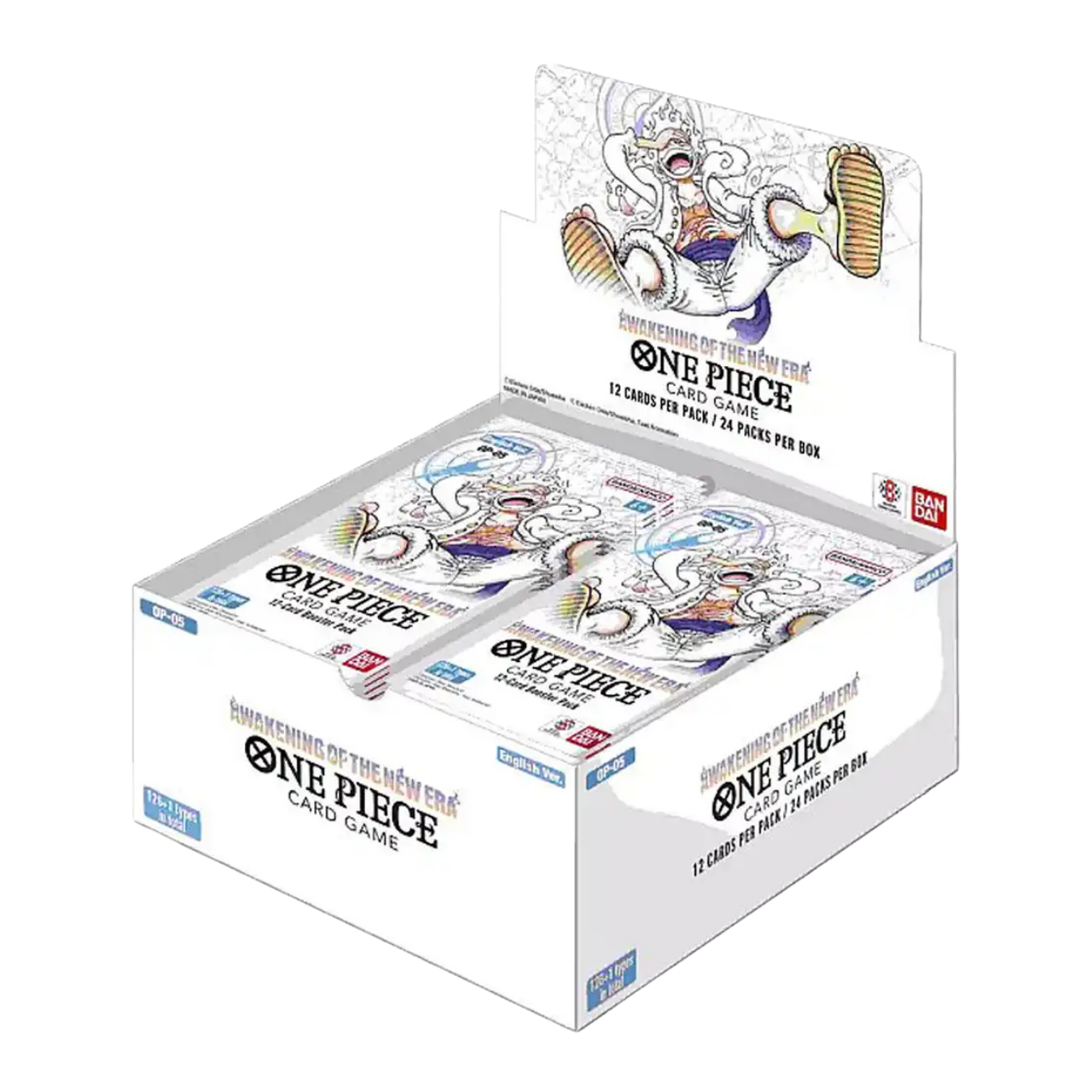 One Piece Card Game – OP05 Awakening of the New Era – Booster Display (Anglais)