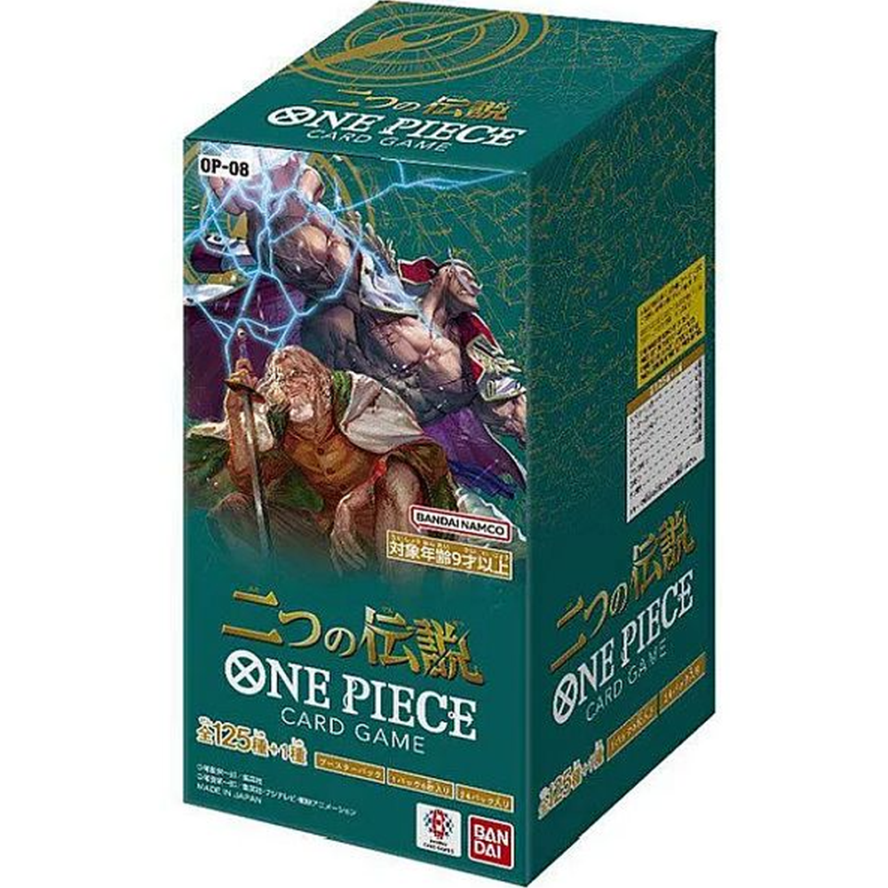 One Piece Card Game – OP08 Two Legends (Japonais) – Booster Display