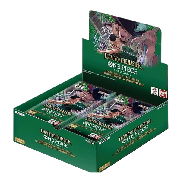 One Piece Card Game : OP12 – Legacy of the Master (Booster Display, 24 Packs) – Anglais