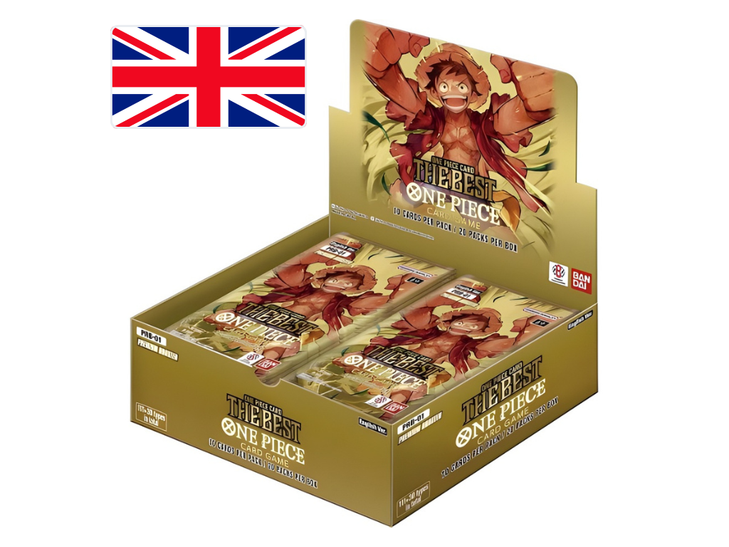 One Piece Card Game – PRB01 The Best – Premium Booster Display (Anglais)