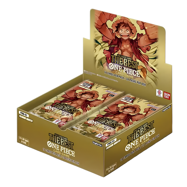 One Piece Card Game – PRB01 The Best – Premium Booster Display (Anglais)