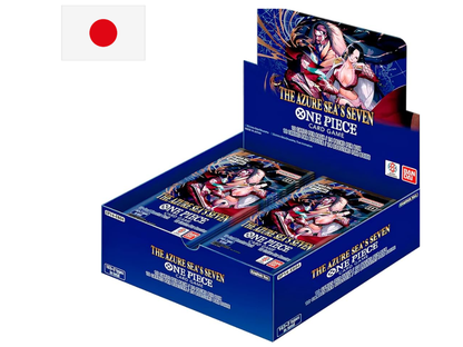One Piece Card Game – OP14-EB04: The Azure Sea's Seven – Booster Display (Francais)
