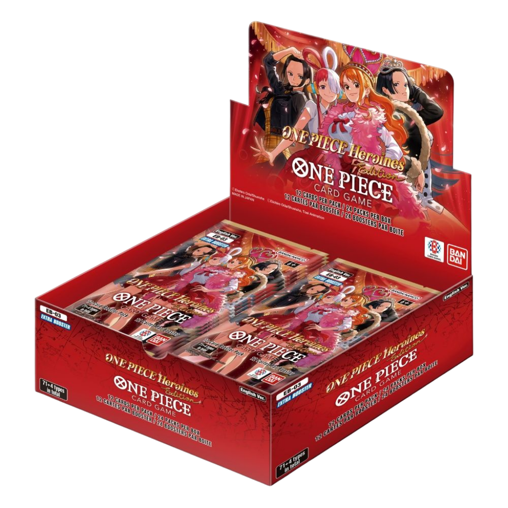 One Piece Card Game – EB03: One Piece Heroines Edition – Extra Booster Display (Francais)